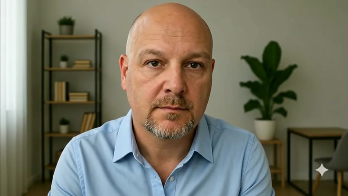 Candidate A on a video call
